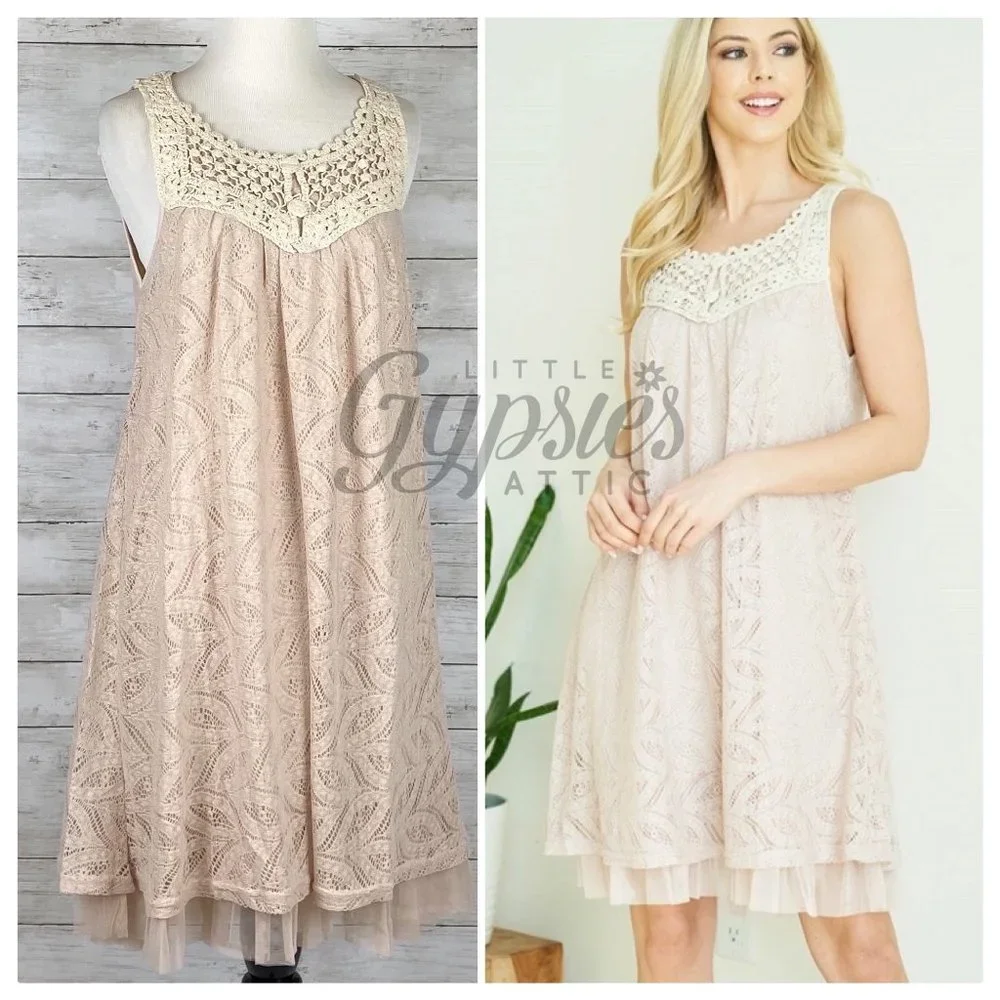 A'reve Always Pretty Tunic Dress - Picture 1 of 12